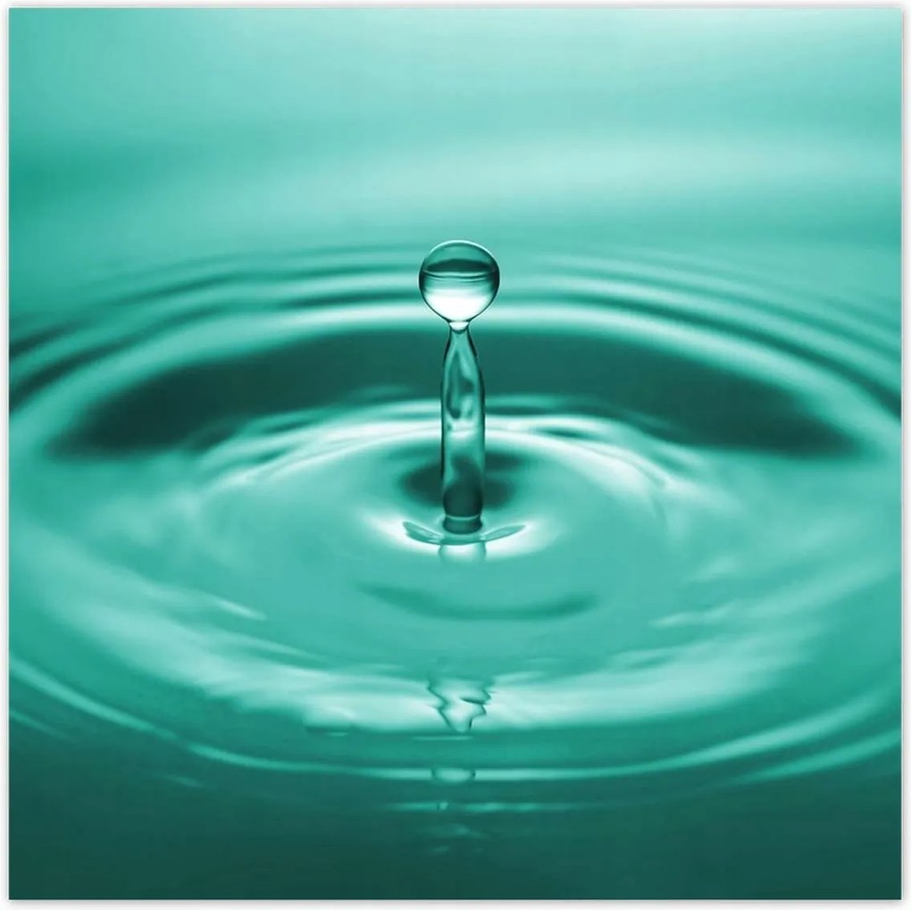 Poszterek 30x30 Csepp a vízbe