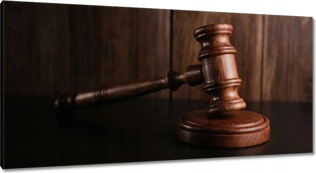 Festmények 115x55 Fából készült bíró kalapács