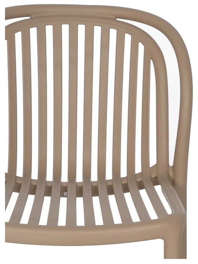 Bézs műanyag étkezőszék Alia – Ixia