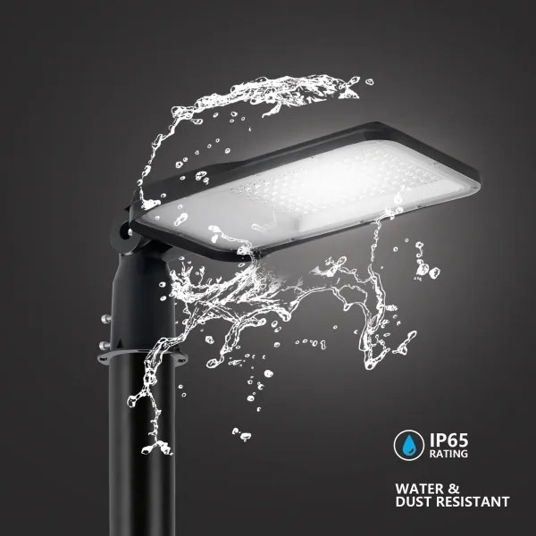 Brilagi-LED kültéri lámpa oszloppal és 3 m kábellel URBANLIGHT LED/100W/230V fekete IP65