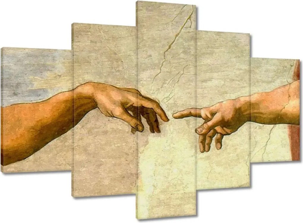 Festmények 150x105 Ádám teremtése