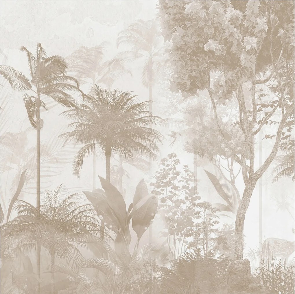 Design fotótapéta falra Flizelin Trópusi tájkép 250x250 Ragasztó