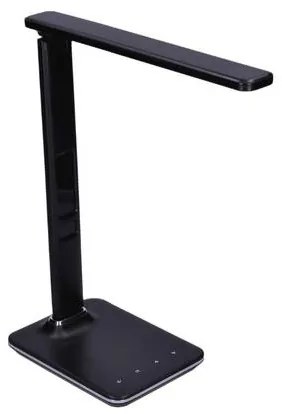 Solight WO45-B - LED kijelzős asztali lámpa LED/9W/230V fekete