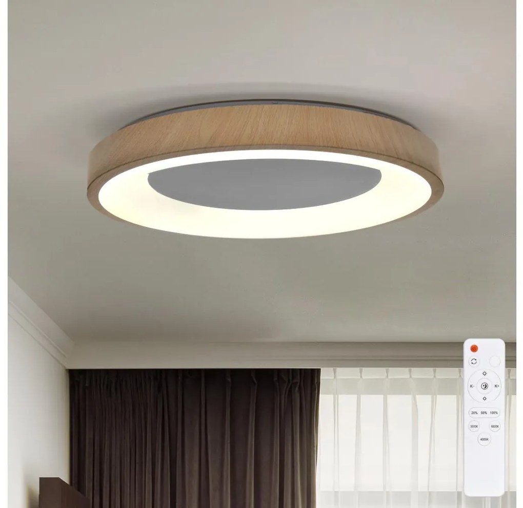 Brilagi - Dimmelhető LED lámpatest DORIA LED/60W/230V 3000–6500K, átmérő 60 cm + távirányító