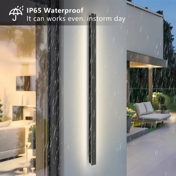 Brilagi - LED kültéri fali lámpatest LINEAR LED/32W/230V 3000K IP65 fekete