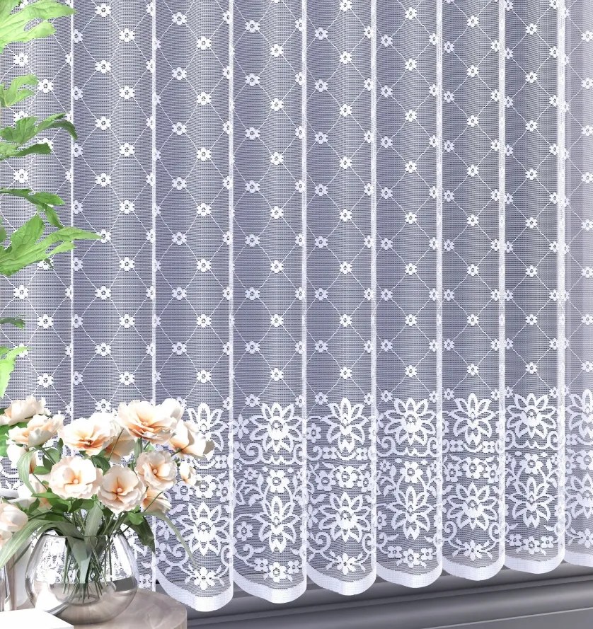 Mg Függöny 629/046 Fehér 350x250cm készre varrva Bt M