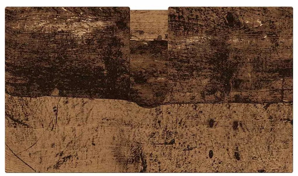 Fürdőszoba bútor szett 3 pcs Régi fa 61 x 35 x 64 cm Faanyag