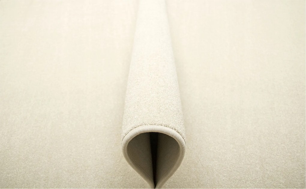 Csillogó Szőnyeg Luxus Krémszínű Vastag Húsos Gyapjú Radisson 180x250 cm