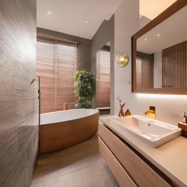 LED fali lámpa BOLLA LED/3W/230V arany/füstös bézs