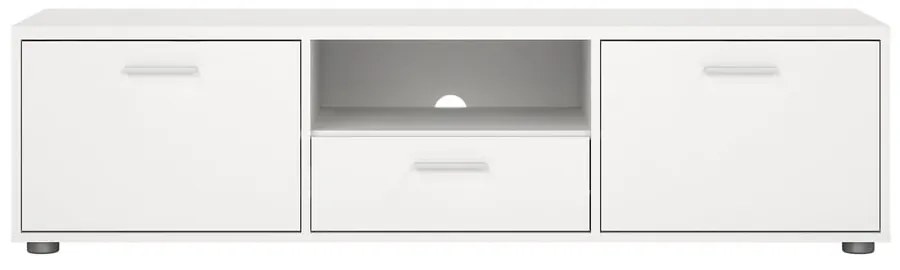 Fehér TV-állvány 147x38 cm Media – Tvilum