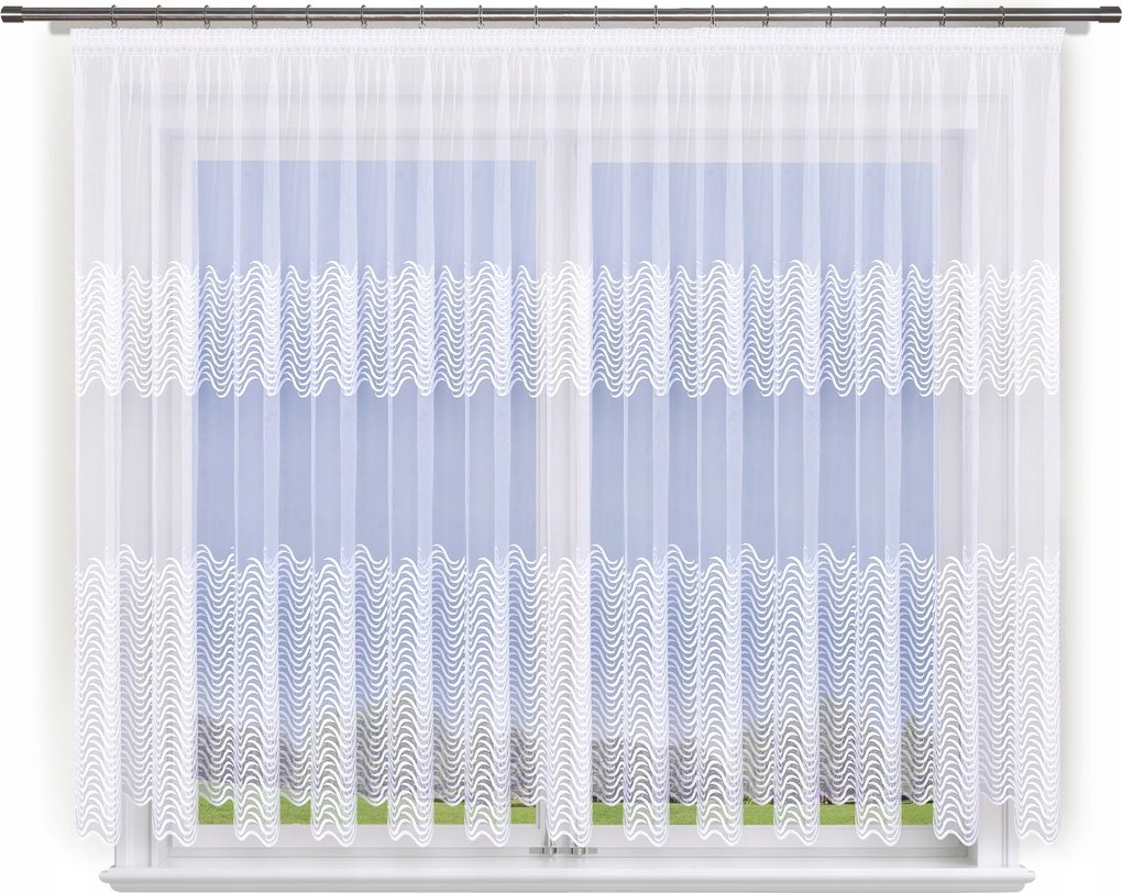 Kész függöny 400x140, "2 hullám