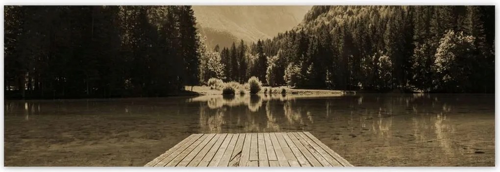 Poszterek 200x66 Híd a hegyekben Hegyek