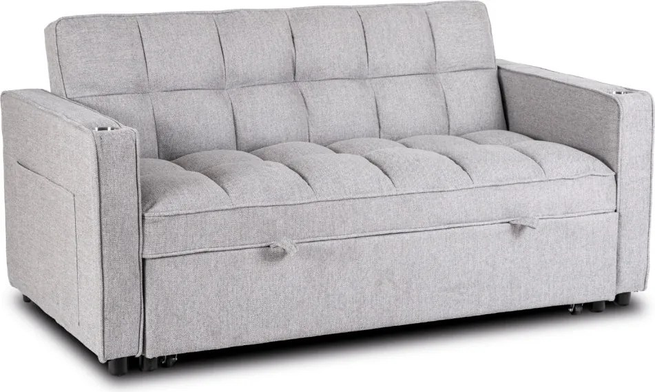 Étkezőasztal SKUBI bővíthető 120-160 cm, kasmír