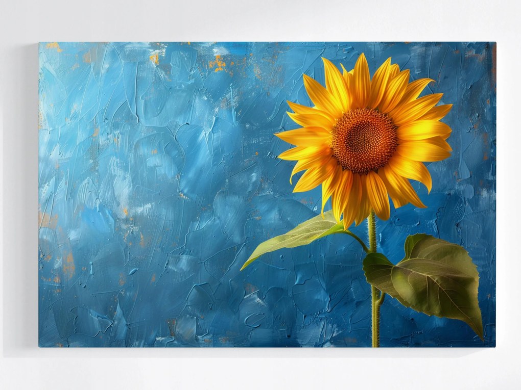 Vászonkép Canvas Természet Napraforgó Virág Növény 120x80