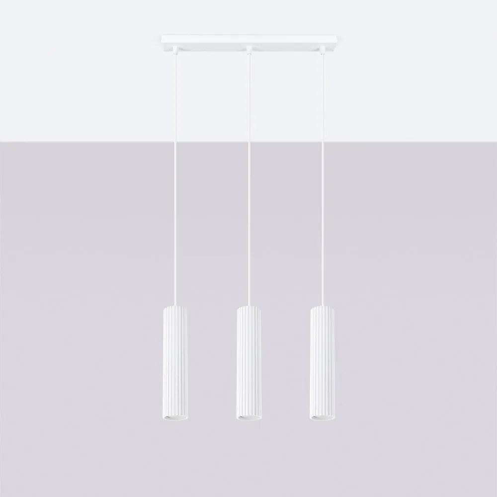 Fehér függőlámpa Gleam – Sollux