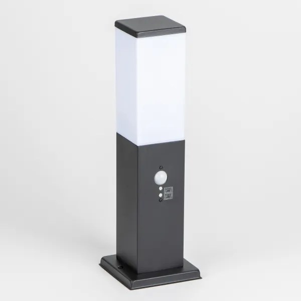 Brilagi - Kültéri lámpa érzékelővel NOVA 1xE27/15W/230V 40 cm IP44 fekete