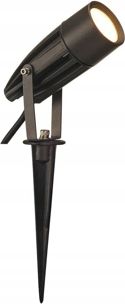 Slv Big White Syna, kültéri Led lámpatest tüskével, 3000K, IP55, antracit,