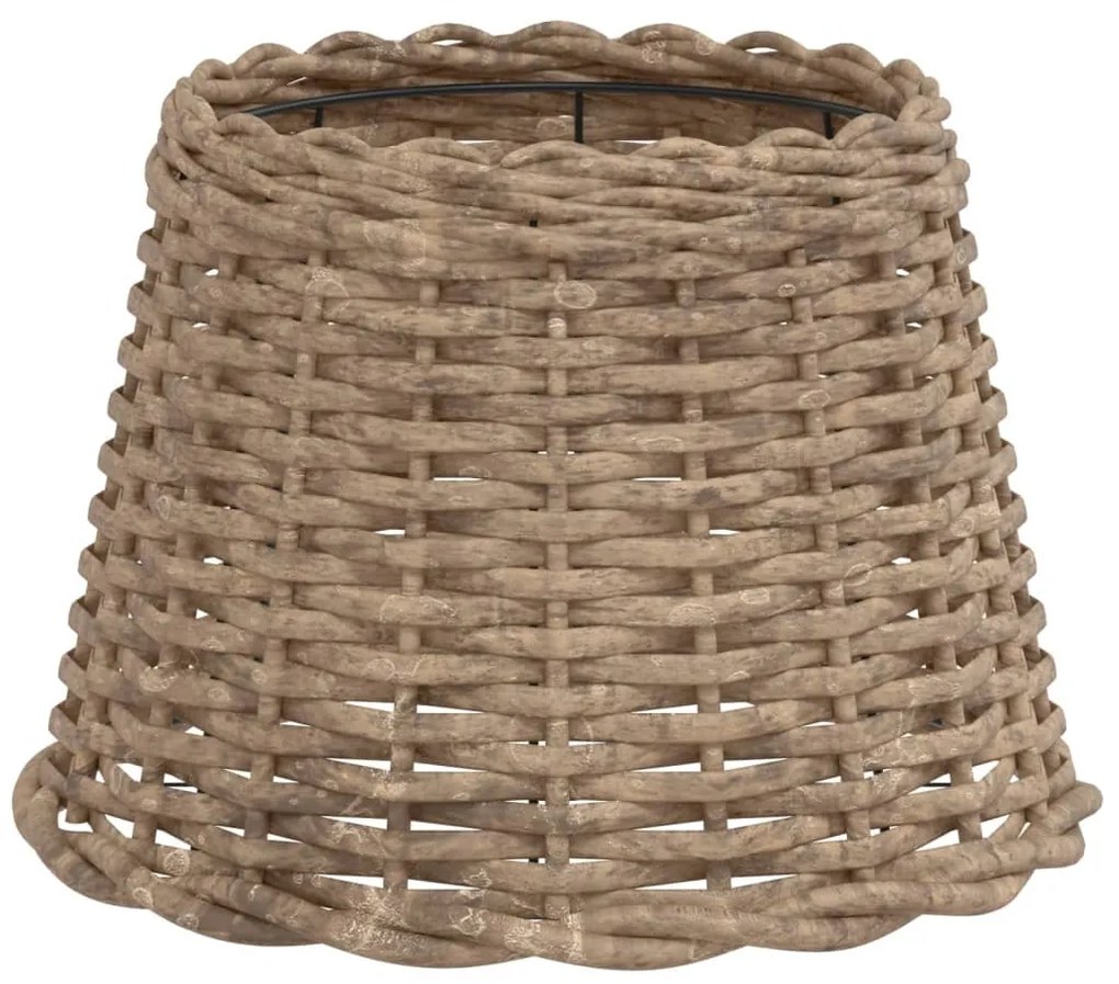 barna fonott lámpaernyő Ø30 x 20 cm