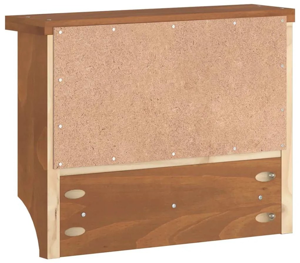 SANDNES tömör fenyőfa falra szerelt kabátállvány 45x12x35 cm
