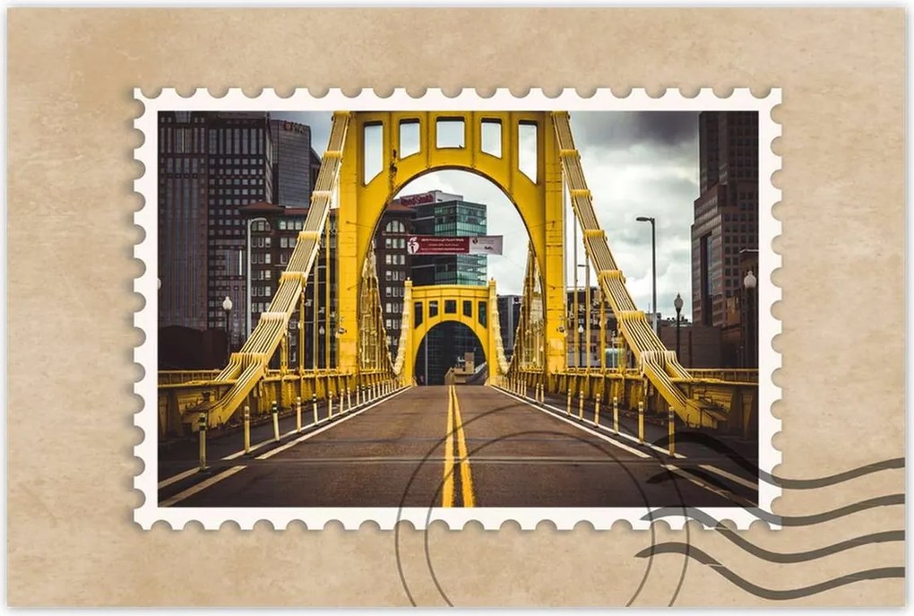 Poszterek 120x80 Városi táj Kilátás