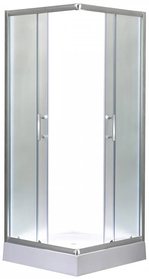 Spirit Matt 90x90 cm szögletes zuhanykabin, zuhanytálcával