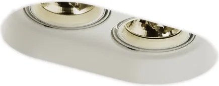 RENDL DINGO II dönthető gipsz 230V LED G53 2x15W