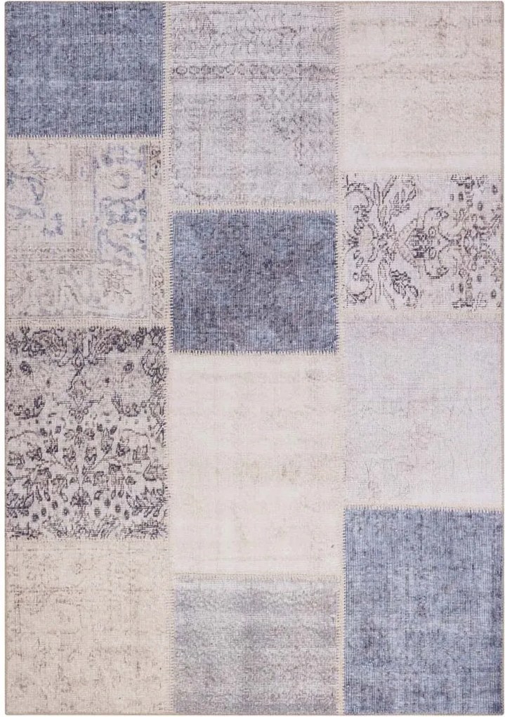 Keleti szőnyeg nappaliba,kék 200x290 cm