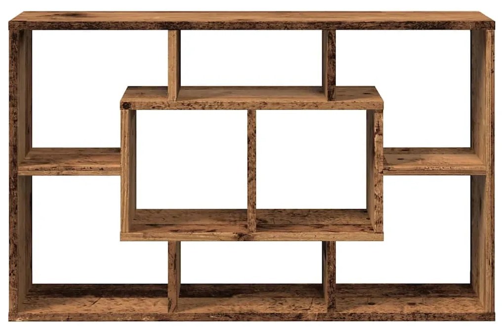 antik fa szerelt fa fali polc 85 x 16 x 52,5 cm