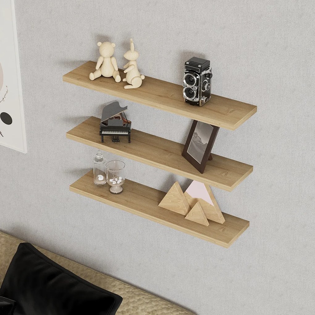 Boss Sapphire Oak polc, 3 db