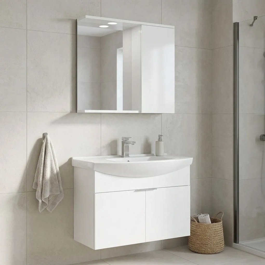 Purus mosdószekrény, 80 cm – TR785PNC1717