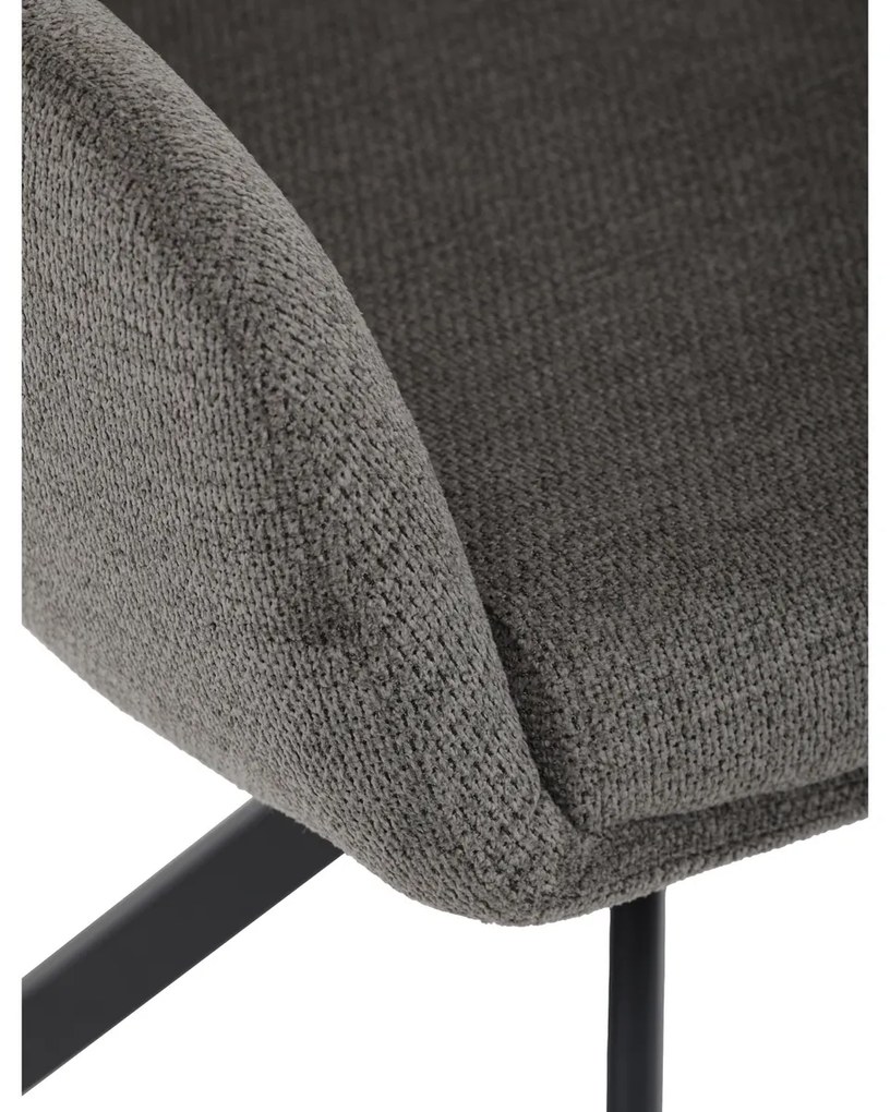 Étkezőszék-készlet visszahúzható mechanizmussalDCH-P3174 GREY2, 2 db