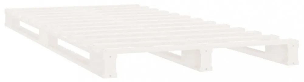 fehér tömör fenyőfa raklapágy 100 x 200 cm
