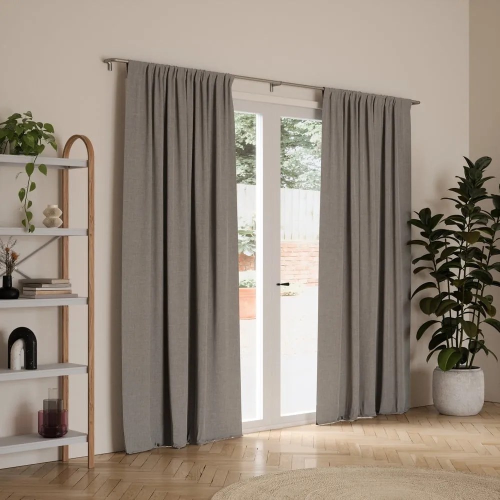 Acél bővíthető függönykarnis 76 - 213 cm Twilight – Umbra