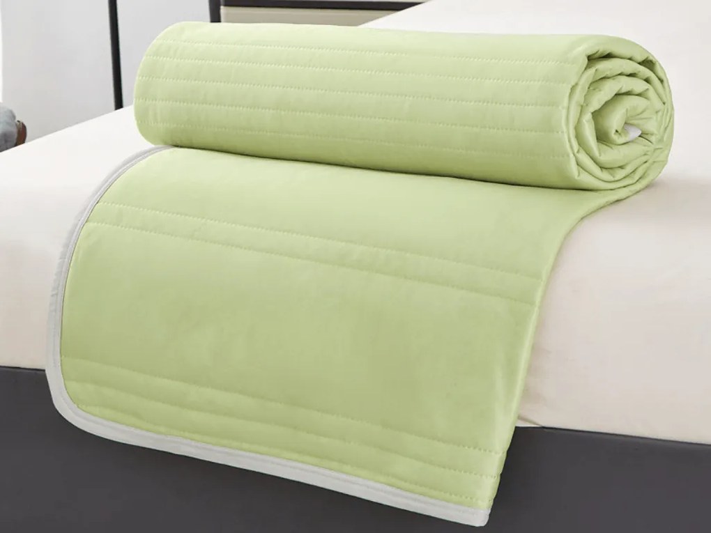 Hűsítő nyári paplan CELIA, zöld Méret: 160 x 200 cm