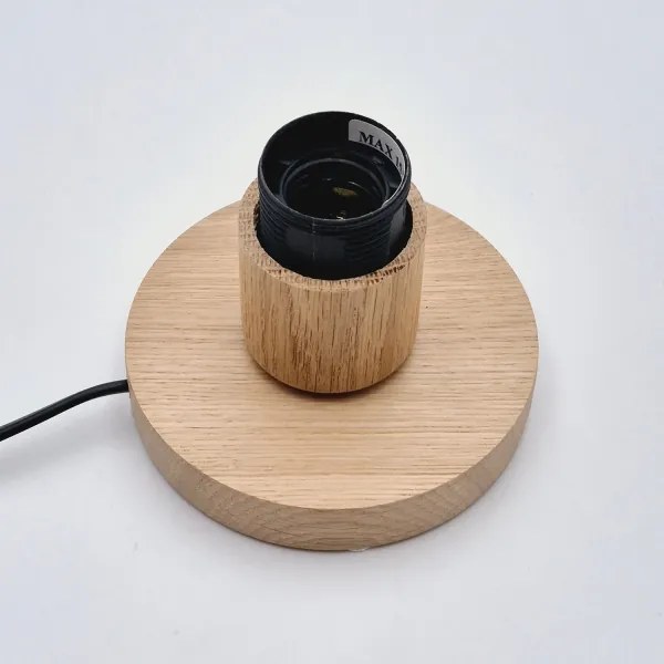 Brilagi - Asztali lámpa WOODY BASKET 1xE27/60W/230V tölgy