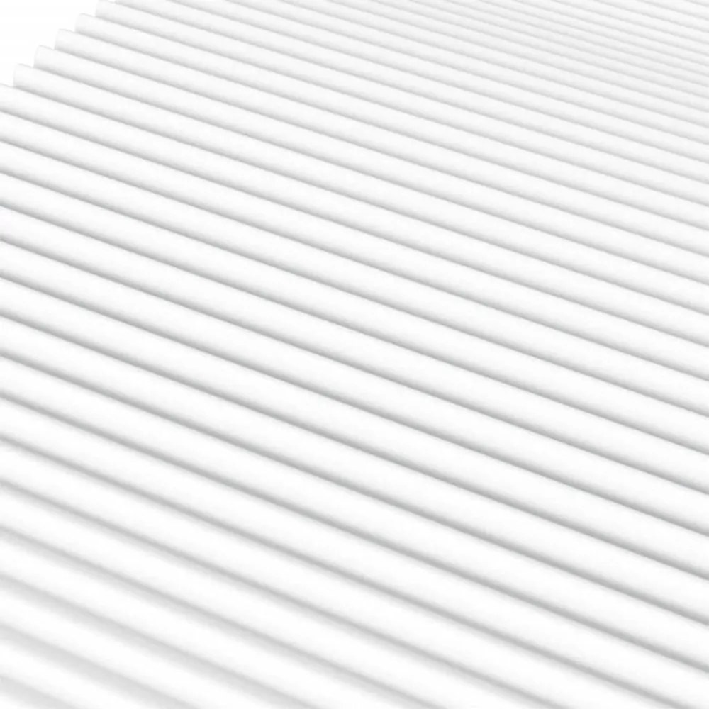 vidaXL fehér H2/H3 keménységű habmatrac 80x200 cm