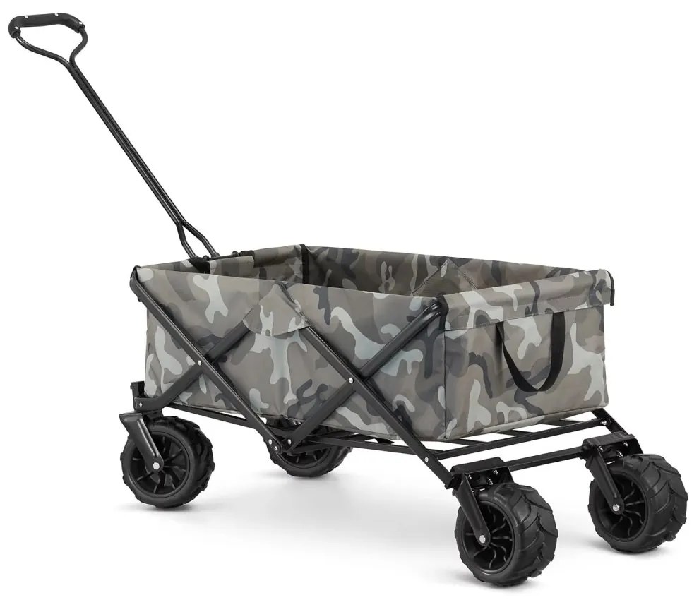 Praktikus összecsukható kézikocsi - álcázva