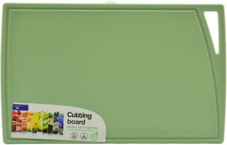 Konyhai vágódeszka nagy Bentom Zöld 38,7X24,1X0,7 CM