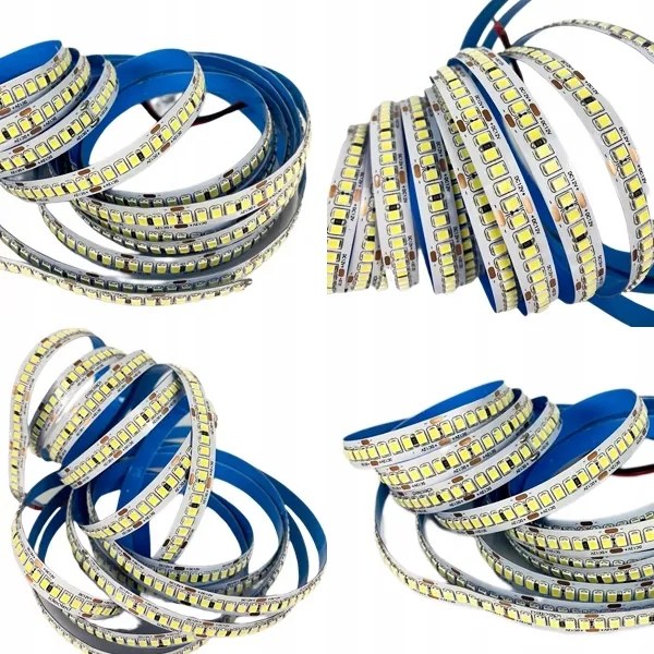 Erős Led szalag 2835 240D/m 24W/m 24V természetes fehér 1m