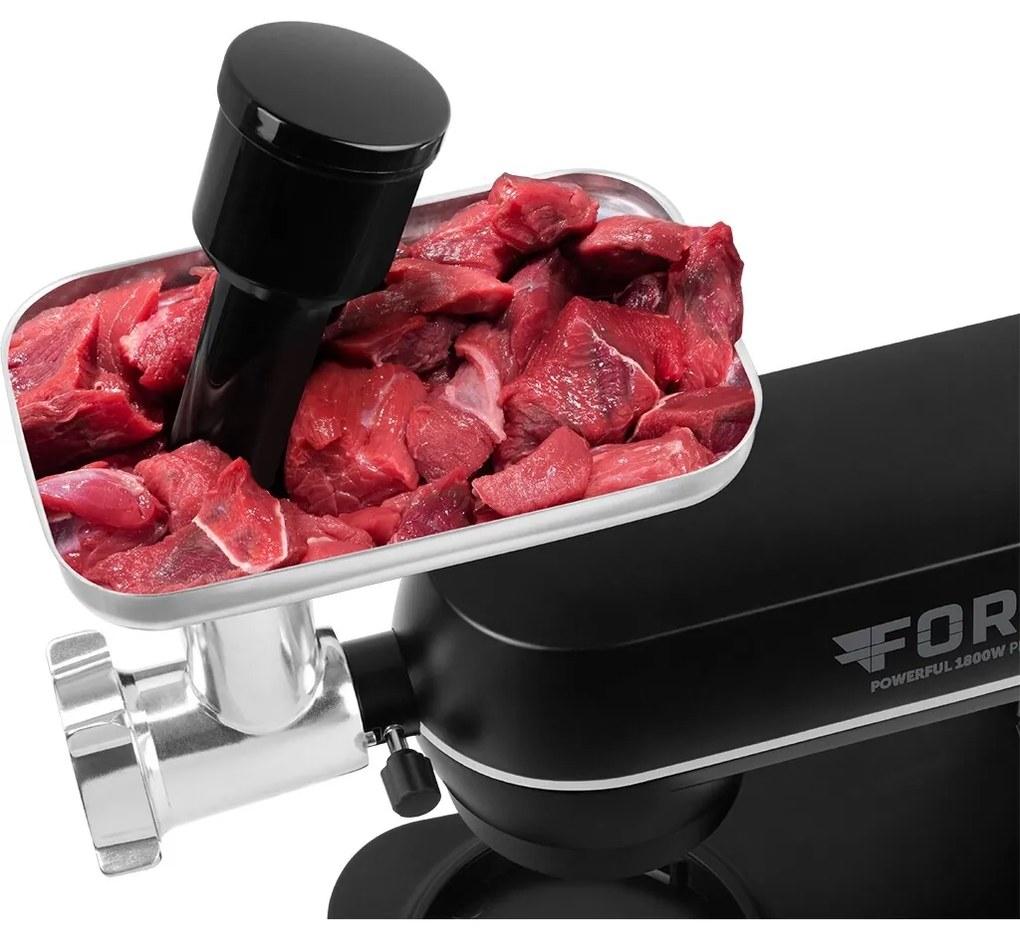 ECG Forza 6600 Metallo Nero konyhai robotgép