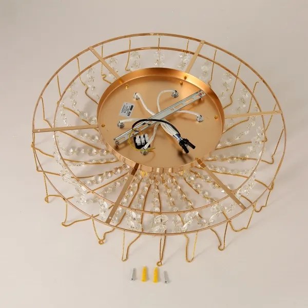 Brilagi - Felületre szerelhető csillár VASTERAS 6xE14/40W/230V átm. 60 cm