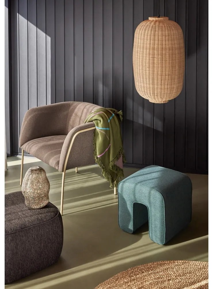 Cube szürke puff - Hübsch