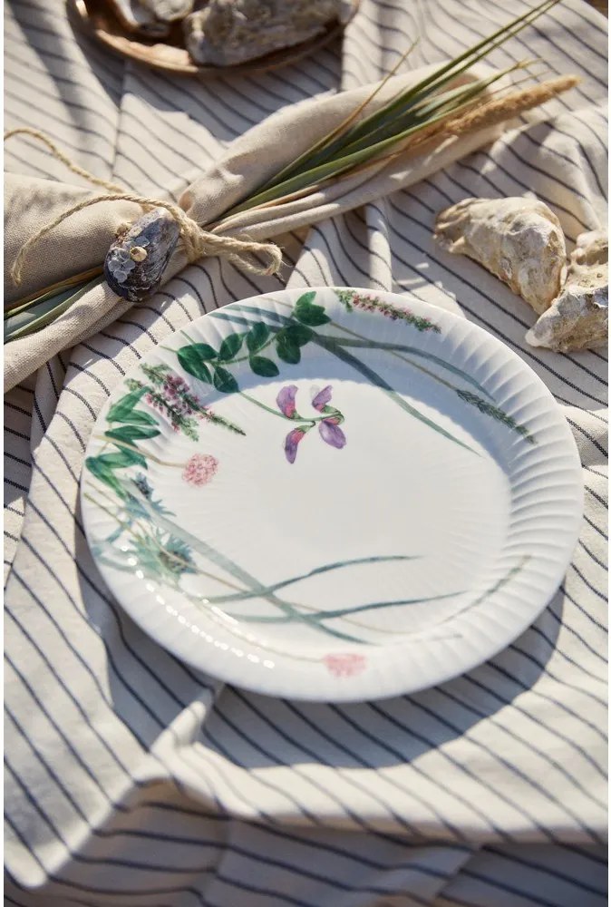 Fehér porcelán desszertes tányér ø 22 cm Hammershøi Summer – Kähler Design