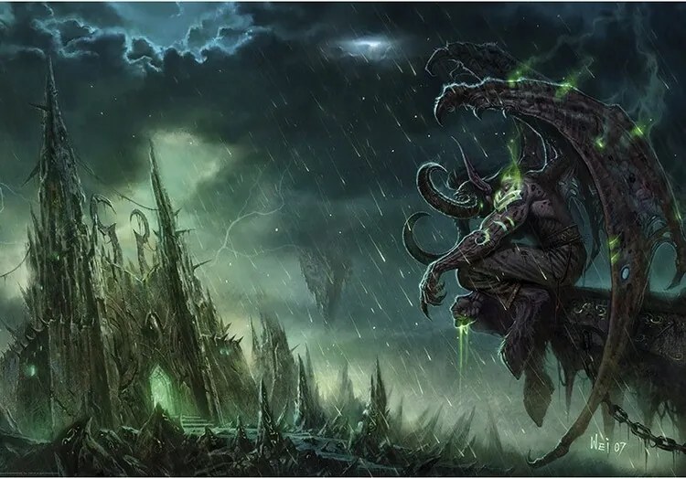 Plakát World of Warcraft - Illidan Stormrage