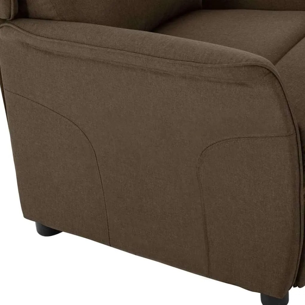 Fotel ágy Barna 67.5 x 93.5 x 101.5 cm szövet