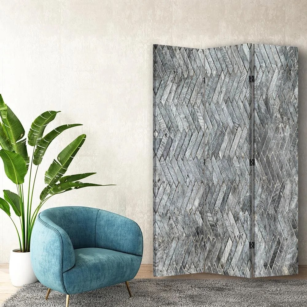 Gario Paraván Mintás szürke Méret: 145 x 170 cm, Kivitelezés: Klasszikus paraván