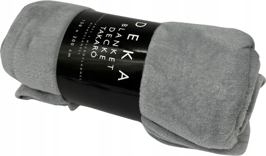 Home Elements Mikroflanel takaró 150 x 200 cm, szürke