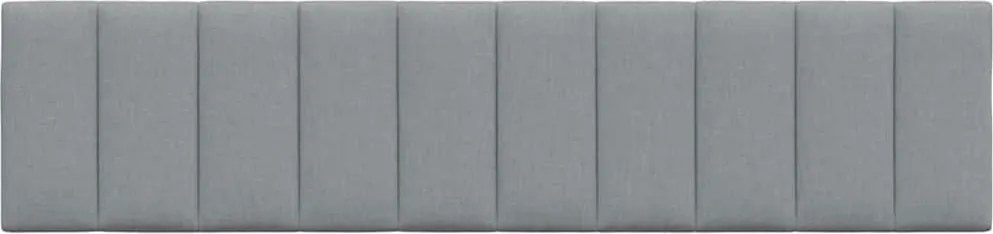 világosszürke szövet fejtámla párna Hanko 200 cm