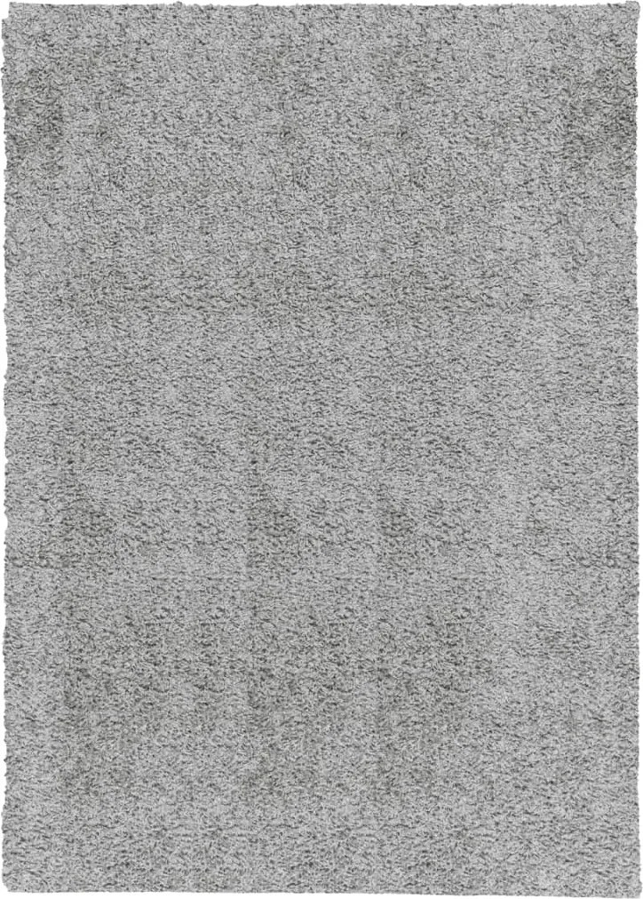 vidaXL PAMPLONA szürke magas szálú bolyhos modern szőnyeg 200 x 280 cm