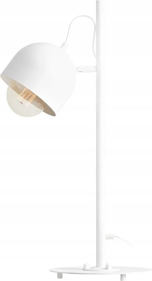 Asztali lámpa fehér E27 állítható íróasztalhoz, fésülködőasztalhoz Beryl